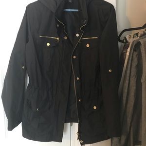 style & co black light rain jacket 🧥